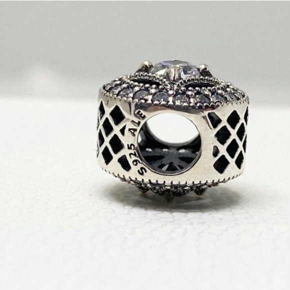 Pandora Sterling Silver Vintage Allure Charm - Picture 3 of 4